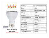 PAR20-8W LED-3K