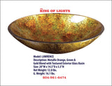 Lawrence Glass Sink