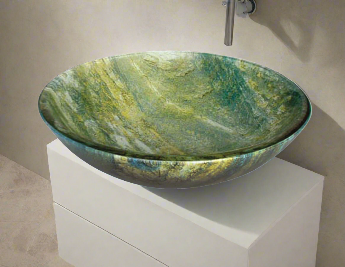 Angelie Glass Sink