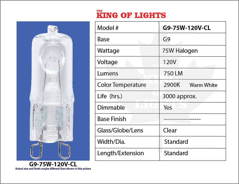 G9-75W-120V-CL